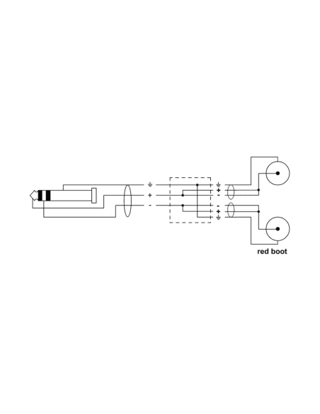 Cordial EY 1.5 WCC – Câble en Y mini-jack 3,5 mm stéréo vers 2 RCA mâles, 1,5 m - vue 2