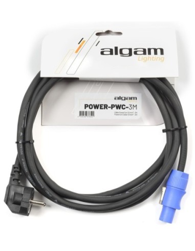 Algam lighting POWER-PWC-3M - Câble PowerCON 3 m
