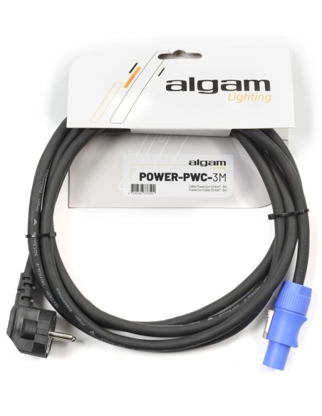 Algam lighting POWER-PWC-3M - Câble PowerCON 3 m
