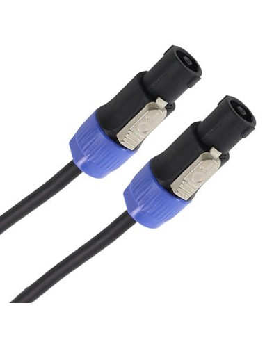 Plugger Easy - Câble haut-parleur SpeakON mâle vers SpeakON mâle 2 x 15 mm² 15 m