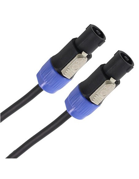 Plugger Easy - Câble haut-parleur SpeakON mâle vers SpeakON mâle 2 x 15 mm² 15 m