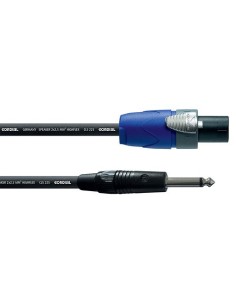Cordial CPL 10 LP 25 - Câble haut-parleur SpeakON vers jack 635 mm mono 10 m