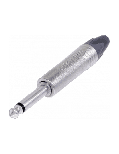 Neutrik NP2X - Fiche jack 635 mm mono mâle droite corps métal