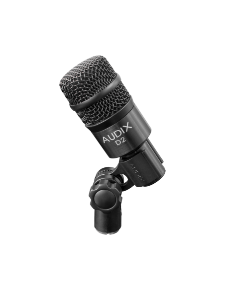 Audix D2 – Microphone sur sa fixation orientable