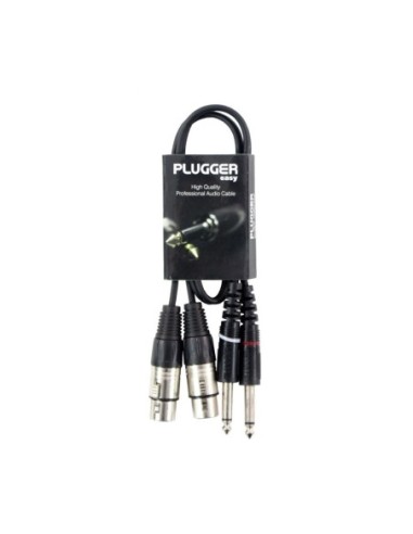 Plugger Câbles Easy – Détail des connecteurs XLR et jack