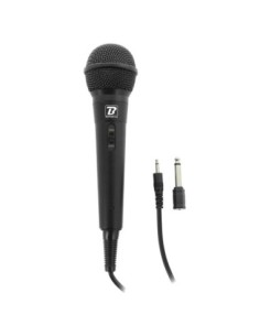 BoomTone DJ MIC10 – Microphone avec câble et adaptateur