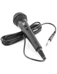 BoomTone DJ MIC10 – Microphone avec câble et adaptateur 2