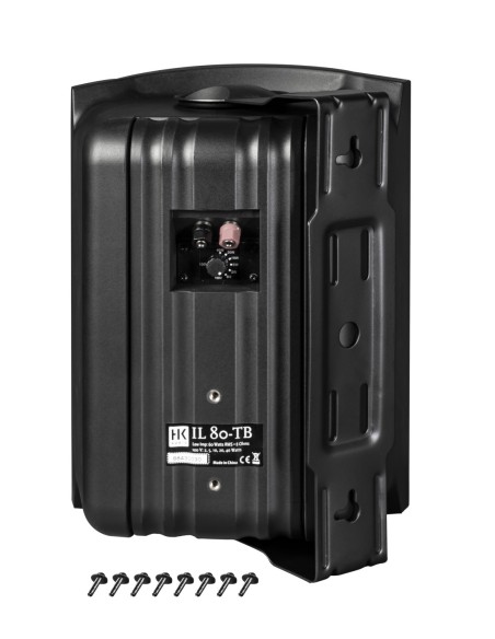 HK Audio IL 80-TB – Vue arrière avec étiquette IL 80-TB