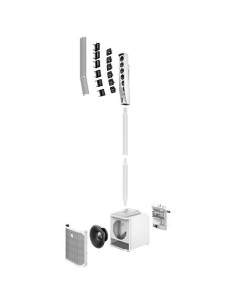 Electro-Voice EVOLVE 30M White – Système colonne complet en blanc 2