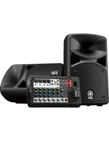 Yamaha STAGEPAS 400BT – Système avec deux enceintes et mixeur