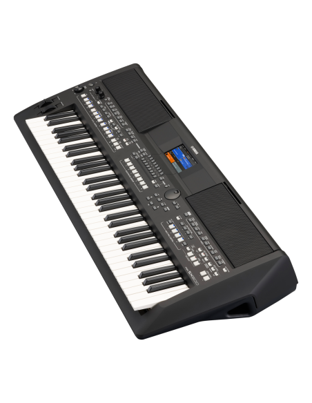 Yamaha PSR-SX600 – Clavier vu de trois quarts