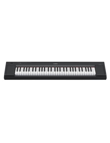 Yamaha Piaggero NP-15B – Vue du clavier et des commandes