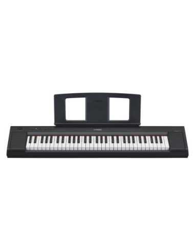 Yamaha Piaggero NP-15B – Vue du piano et de sa connectique