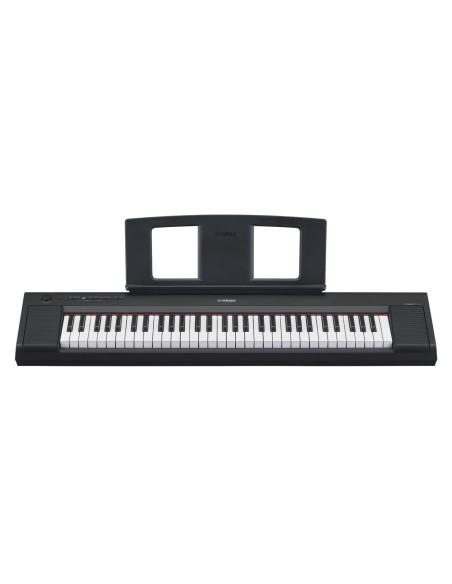 Yamaha Piaggero NP-15B – Vue du piano et de sa connectique