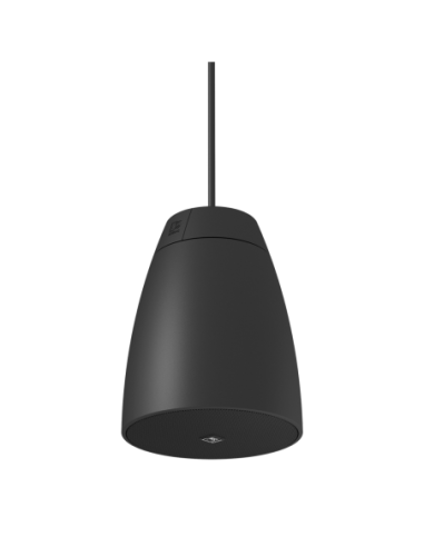 Audac ALTI6-B – Vue rapprochée du coffret noir