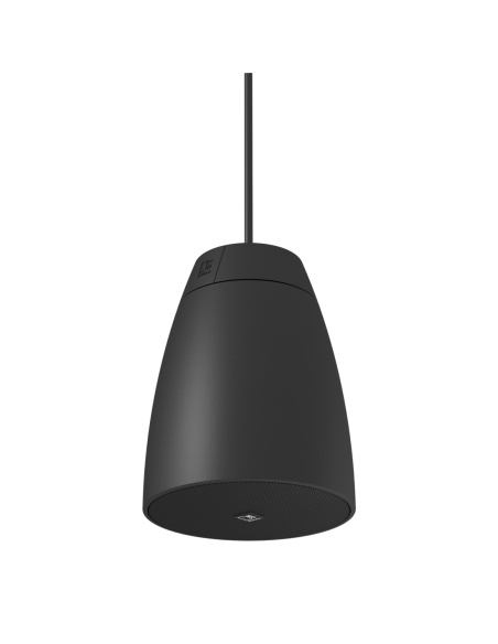 Audac ALTI6-B – Vue rapprochée du coffret noir