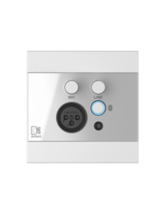 Audac WP225-W – Panneau mural blanc vu de face