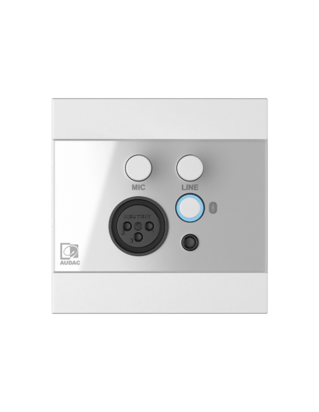 Audac WP225-W – Panneau mural blanc vu de face
