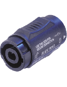 Neutrik NL4MMX – Coupleur speakON Neutrik bleu et noir