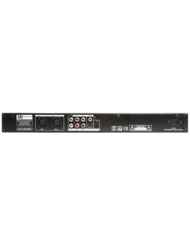 Power Dynamics PDC150 – Vue arrière des connexions