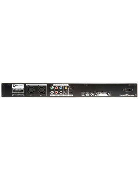 Power Dynamics PDC150 – Vue arrière des connexions