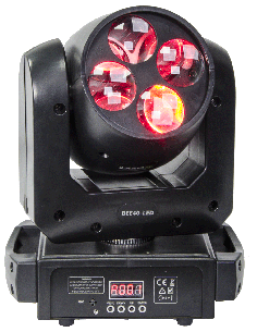 IBIZA BEE40-LED - Lyre a effet bee 4X10W – vue 1