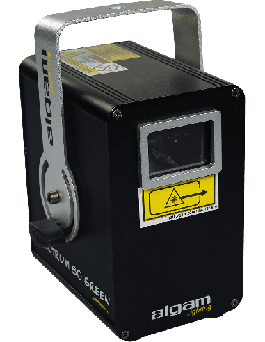 ALGAM LIGHTING SPECTRUM80GREEN - LASER D'ANIMATION 80MW VERT – vue 1