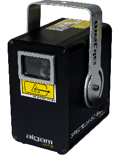 ALGAM LIGHTING SPECTRUM80GREEN - LASER D'ANIMATION 80MW VERT – vue 1 2