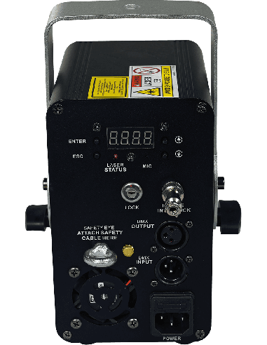 ALGAM LIGHTING SPECTRUM80GREEN - LASER D'ANIMATION 80MW VERT – vue 3