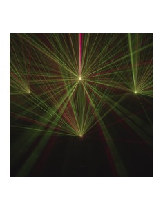 BOOMTONE DJ DERBY MOON STAR - Jeu de lumière aux faisceaux multicolors avec effe – vue 1 2