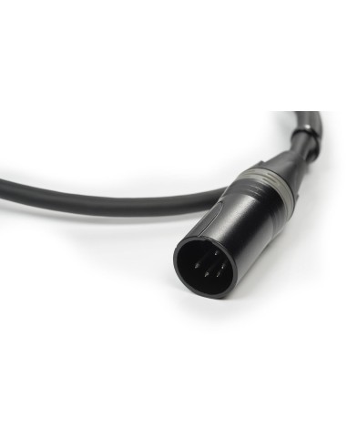 ALGAM LIGHTING ADAPT-XLR-M5F3 – Adaptateur DMX mâle 5 points / femelle 3 points – vue 2