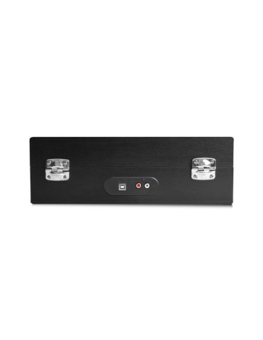 Numark PT01 Touring – Platine vinyle portable avec haut-parleurs – connectique arrière