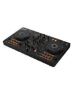 Pioneer DJ DDJ-FLX4 – Contrôleur DJ 2 voies pour rekordbox et Serato – vue du dessus 2