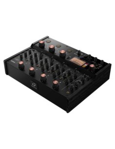 AlphaTheta Euphonia – Table de mixage DJ rotative professionnelle 4 voies – vue de trois quarts