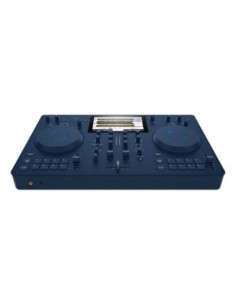 Pioneer DJ AlphaTheta OMNIS-DUO - Contrôleur tout en un sur batterie – vue de trois quarts 2