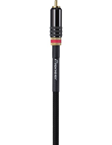 PIONEER DJ DAS-RCA020R - Câble analogique RCA de référence – connecteur RCA rouge