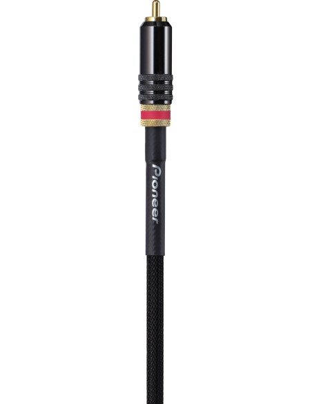 PIONEER DJ DAS-RCA020R - Câble analogique RCA de référence – connecteur RCA rouge