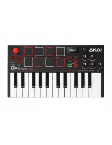 Akai Pro MPKMINIPLAY - Clavier USB 25 mini notes 128 sons et HP – vue principale