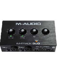 M-AUDIO MTRACK-DUO - Carte son 2 canaux 2 entrées combo XLR/Jack – vue principale