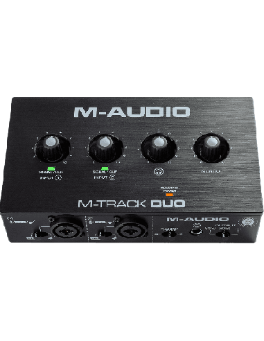 M-AUDIO MTRACK-DUO - Carte son 2 canaux 2 entrées combo XLR/Jack – vue principale