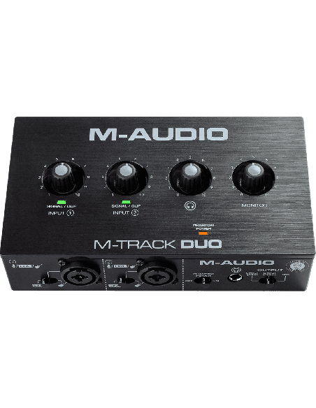 M-AUDIO MTRACK-DUO - Carte son 2 canaux 2 entrées combo XLR/Jack – vue principale