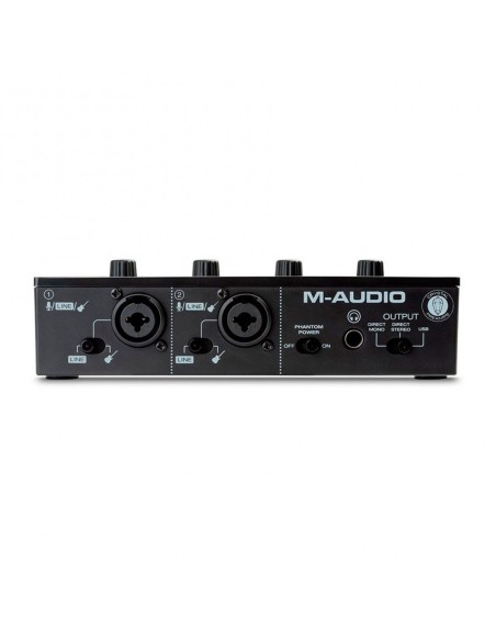 M-AUDIO MTRACK-DUO - Carte son 2 canaux 2 entrées combo XLR/Jack – vue alternative