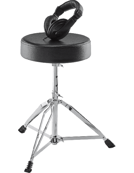 ALESIS DRUM-ESSENTIALS - Pack casque + siège – vue principale