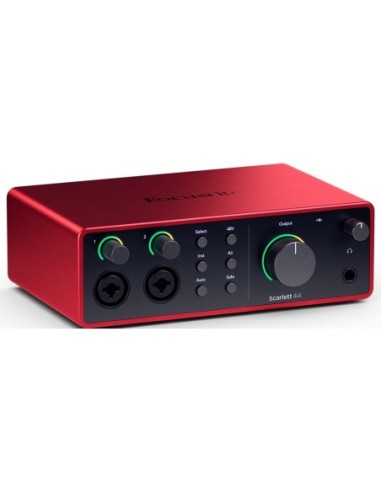 FOCUSRITE SCARLETT4-4I4 - Interface audio Scarlett 4I4 4th Gen 4 in/4 out USB-C – vue principale
