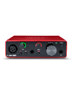 Focusrite SCARLETT3-SOLO - Scarlett G3 Carter son 2 in/2 out USB-C - 3ème généra – vue principale