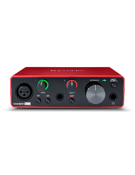 Focusrite SCARLETT3-SOLO - Scarlett G3 Carter son 2 in/2 out USB-C - 3ème généra – vue principale