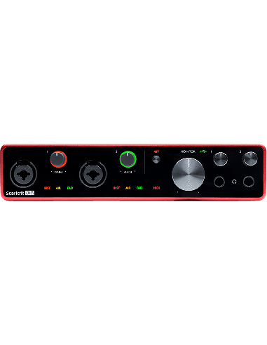Focusrite SCARLETT3-8I6 - Interface audio - USB - 8 in/6 out USB-C – vue alternative