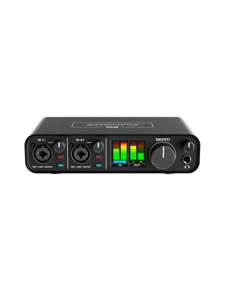 Motu M2 - Interface audio 2 entrées/2 sorties en USB-C – vue principale