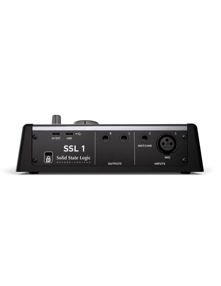 SOLID STATE SSL1 - Interface audio USB-C 2 entrées 2 sorties – vue détaillée