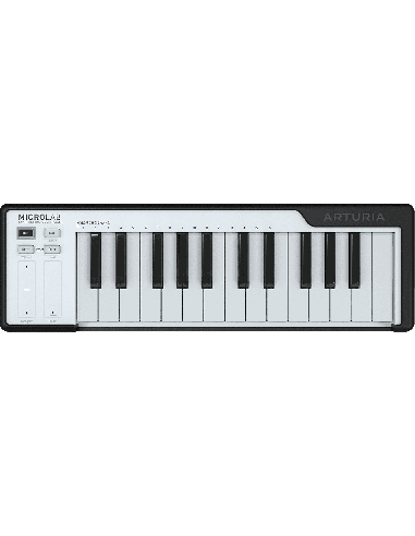 Arturia MICROLAB-NOIR - Clavier maitre MICROLAB noir – vue principale